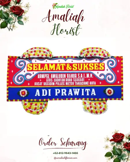 Papan Bunga Ucapan Selamat Atu Lintang